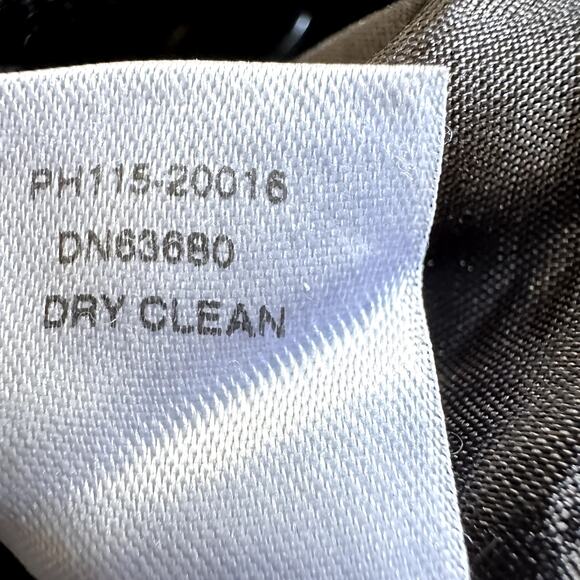 Vintage Pendleton Dress Pants 100% Virgin Wool 90s Pleated Pockets Black 6 28x28 - Picture 5 of 6